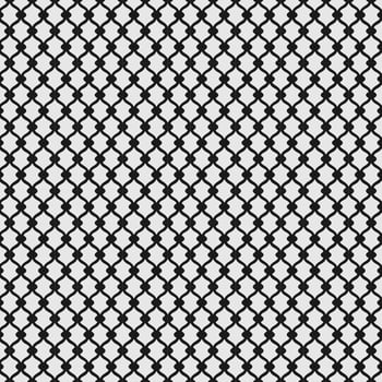 Interlocking geometric rhombus seamless pattern vector