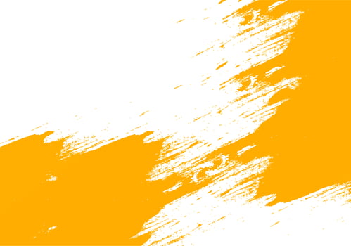 Orange Grunge Brush Stroke Texture Going Toward Center vector