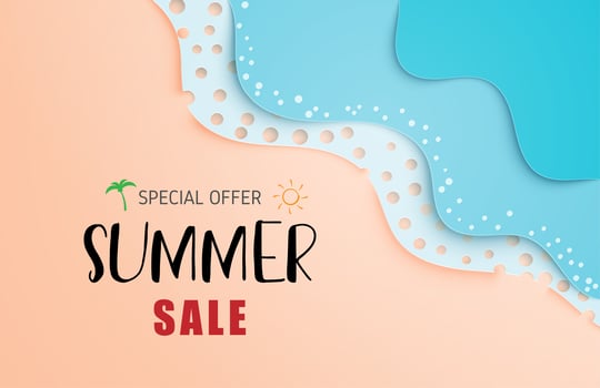 Special Summer Offer  vector