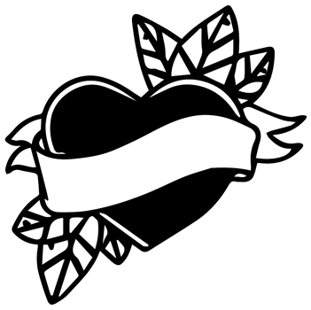 Heart mom tattoo png