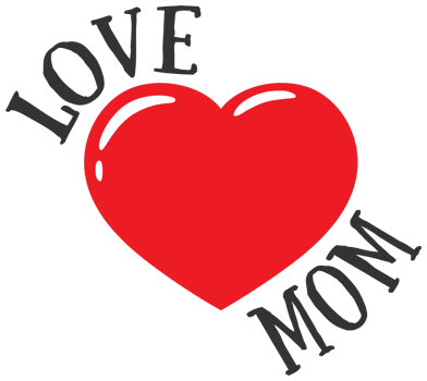 Heart mom tattoo png