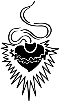 Sacred heart tattoo png