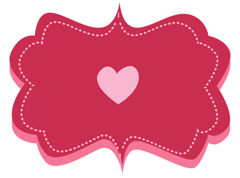 Love label png