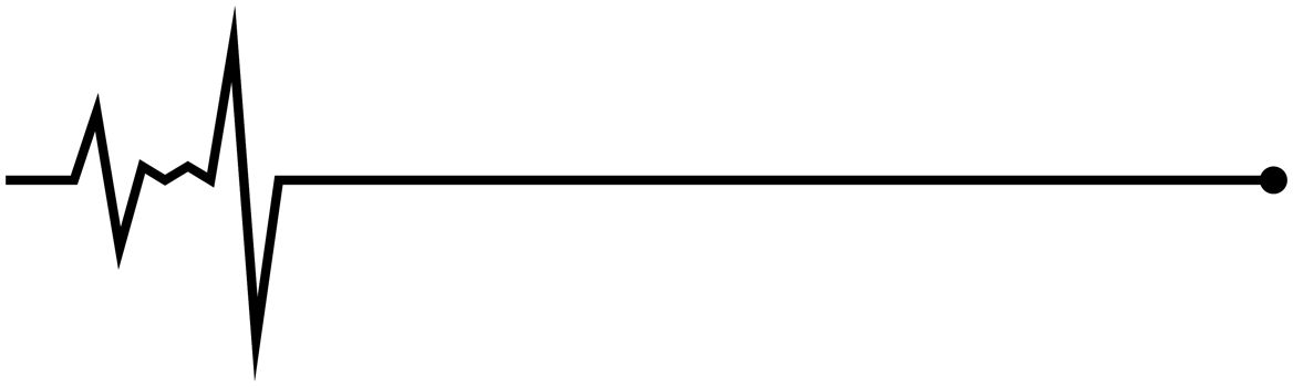 Heartbeat long line png