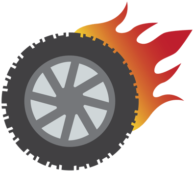 Burnout wheel png