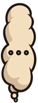 Thinking speech bubble png