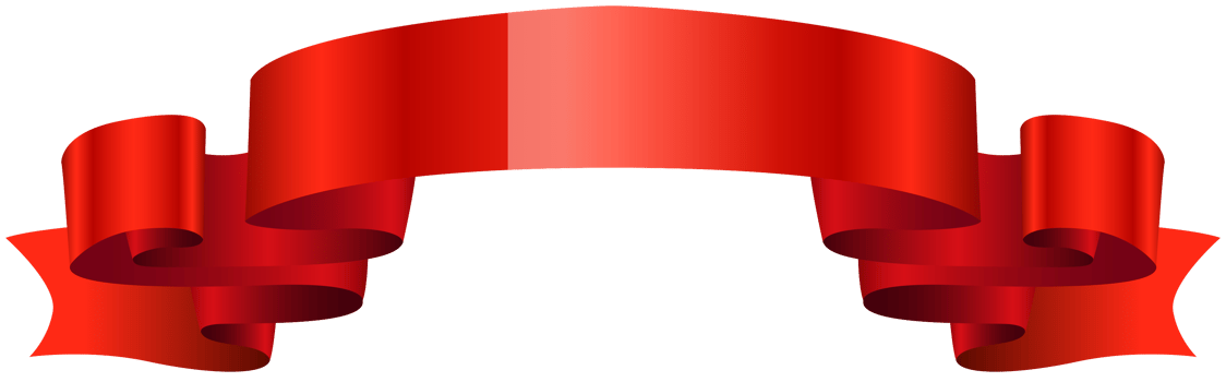 Red Glossy Ribbon  png