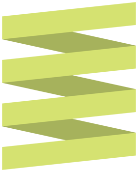 Origami ribbon png