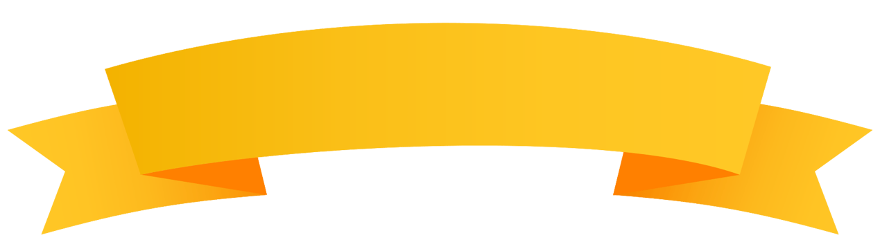 Bright color banner png