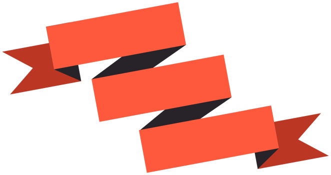 Retro ribbon png