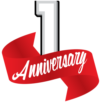 Anniversary ribbon png