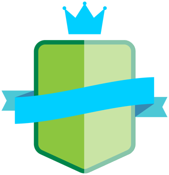 Badge with ribbon png