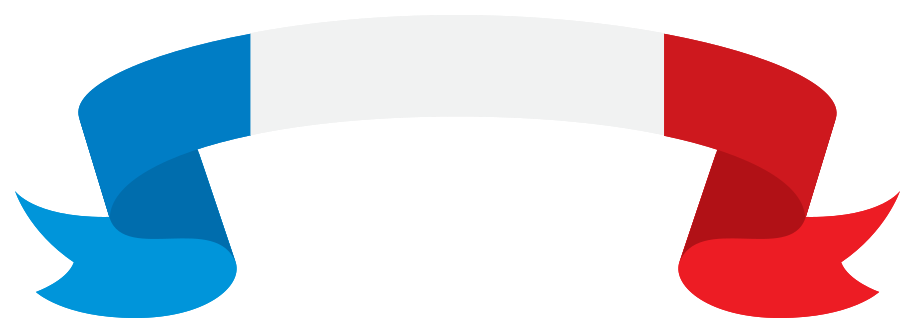 France ribbon png