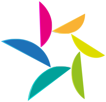 Rainbow logo design png