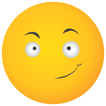 Emoji yellow face smile win png
