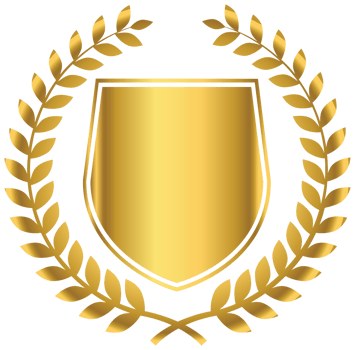Golden crest png