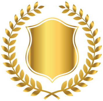 Golden crest png