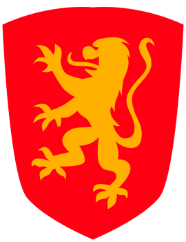 Crest shield lion rampant png