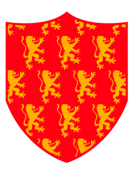 Crest shield lion rampant png
