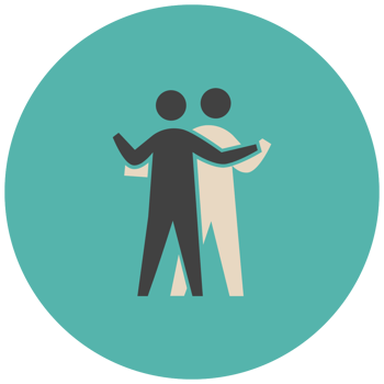 Music flat icon dance png