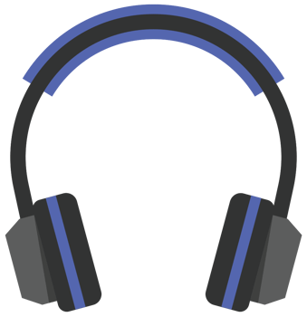 Music headphone png