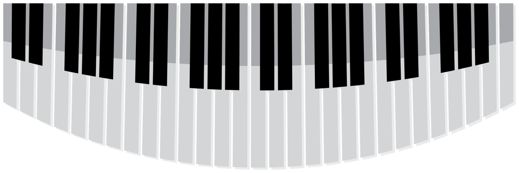 Wavy piano png