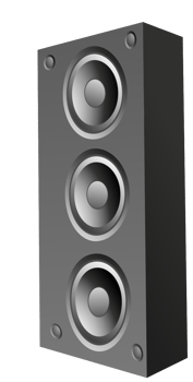 Music loud speaker png