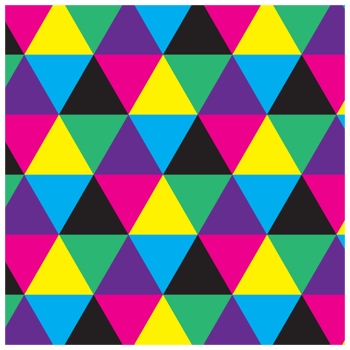 Geometric square pattern png