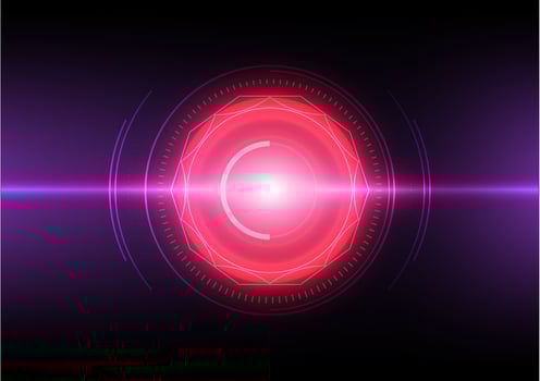 Abstract technology laser background  vector