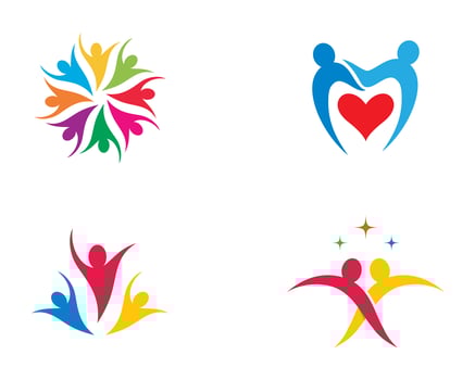 Community Icon Set vector