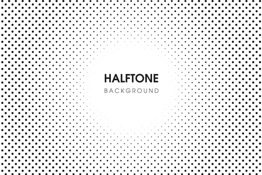 Circle Halftone Gradient Background  vector
