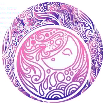 Drawing vintage badge vector