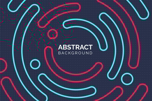 Modern abstract colorful circle background vector