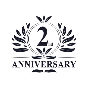 2nd Anniversary Logo vector