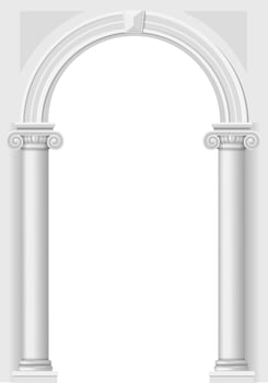 Classic Antique Arch vector