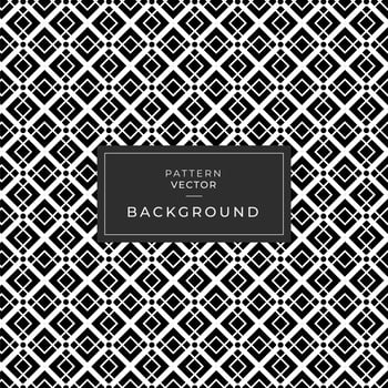 Monochrome seamless diamond pattern vector