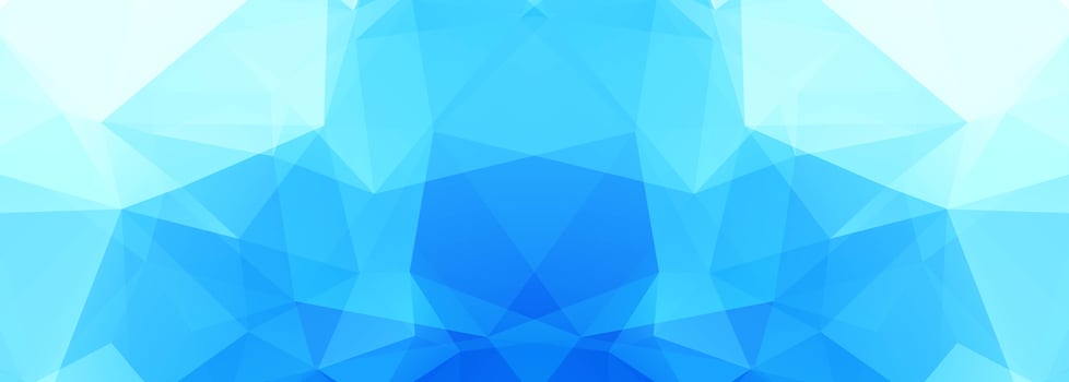 Modern Blue Polygon Banner vector
