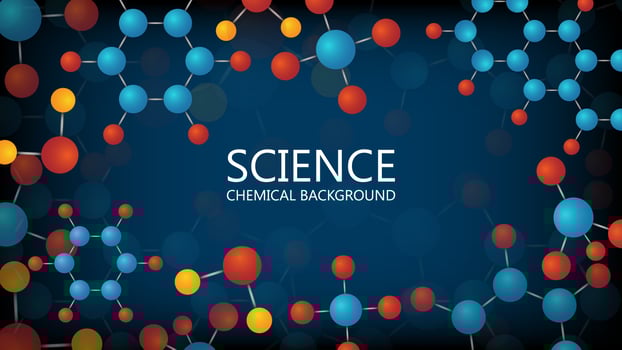 Science Chemical Abstract Background  vector