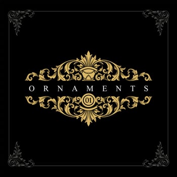 Luxury brand Ornaments vector