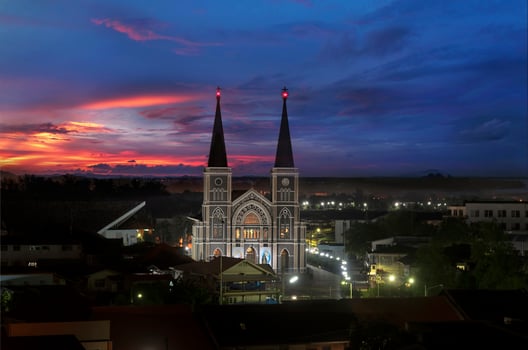  Catholic church in Chantaburi Province, Thailand photo