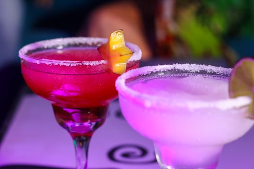 Strawberry and lemon drinks photo