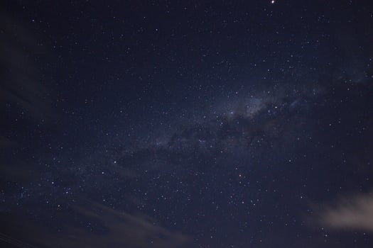 Starry night sky photo
