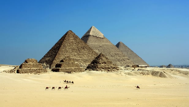 The Pyramids of Giza photo