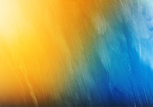 Abstract blue yellow colorful soft watercolor texture vector