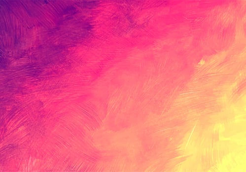 Abstract colorful soft purple pink yellow watercolor texture vector
