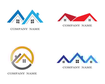 House Symbol Logos Set vector