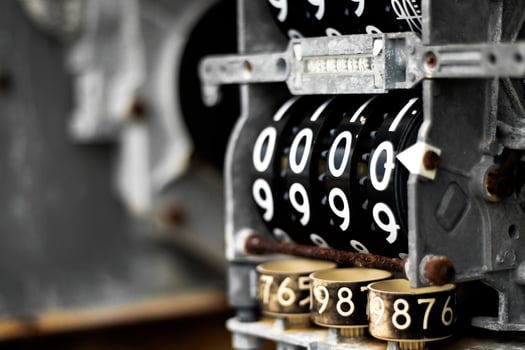 Meter at 0000 photo