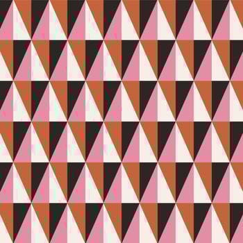 Abstract Triangle Geometric Seamless Pattern vector