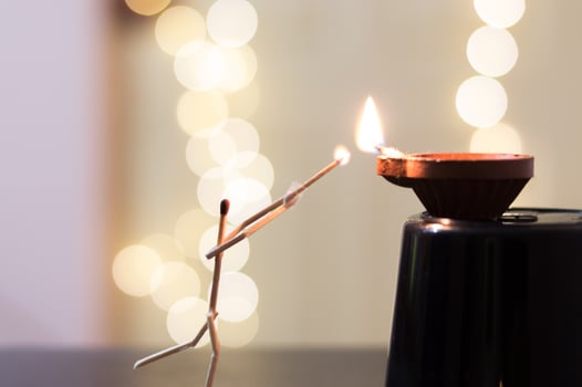 Matchstick stick figure photo