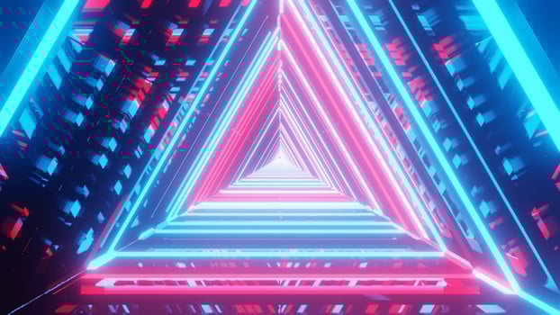 Reflective Luster Spectrum 3d illustration photo